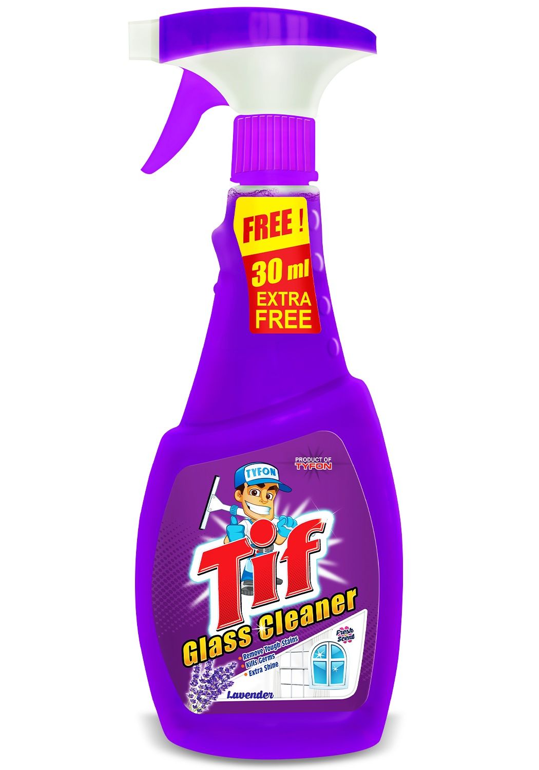 Tif Glass Cleaner Lavender