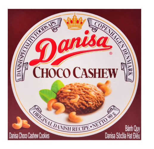 Danisa Choco Cashew Cookies 90g