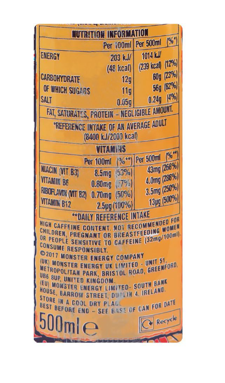 Monster Energy Juiced Mango Loco 500ml