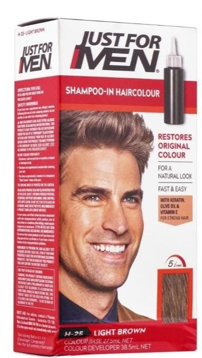 Just For Men Shampoo-In Haircolour Light Brown H-25