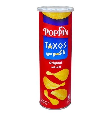 Poppin Taxos Original Potato Chips 110g