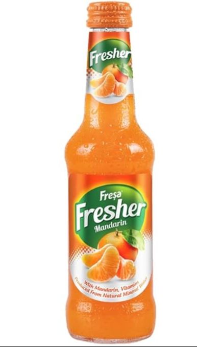 Fresa Fresher Sparkling Juice Mandarin Flavour 200 ml