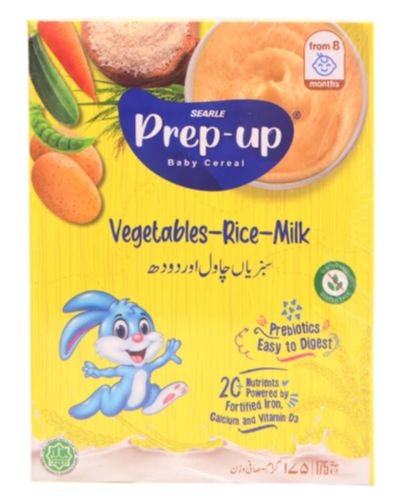 Searle Prep-up Vegetables Rice Milk Baby Cereal 175g