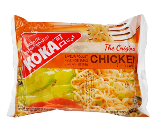 Koka Oriental Instant Noodles Chicken Flavour 85g