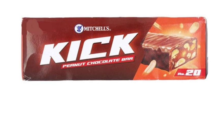 Mitchell's Kick Peanut Chocolate Bar 20g
