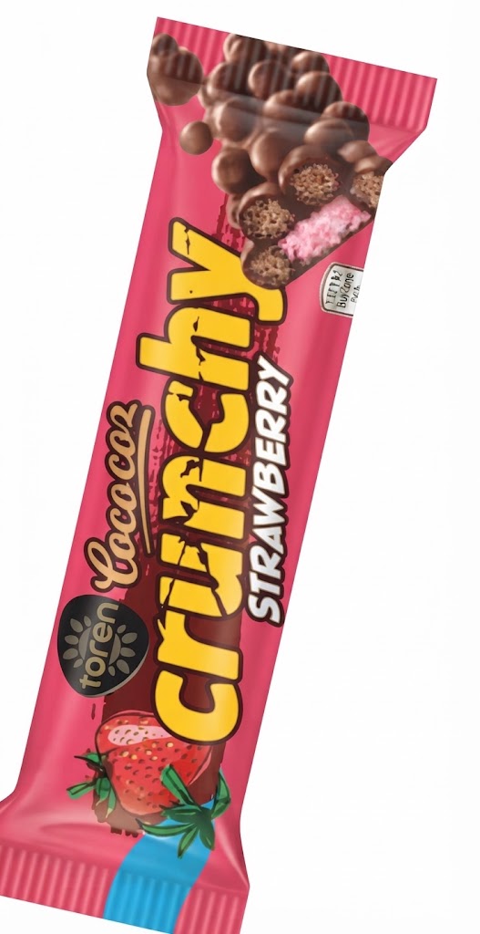 Toren Cococoz Crunchy Strawberry Chocolate Bar 32g