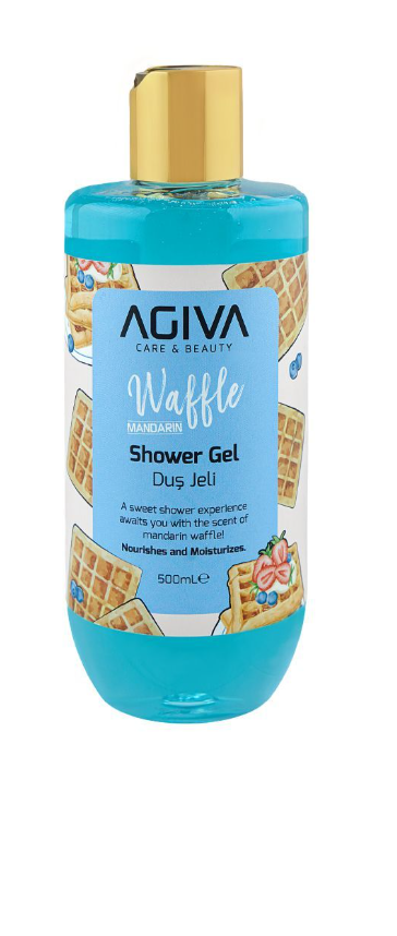AGIVA Mandarin Waffle Shower Gel 500ml