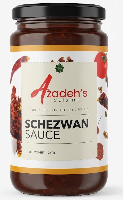 Azadeh's Cuisine Schezwan Sauce 360g