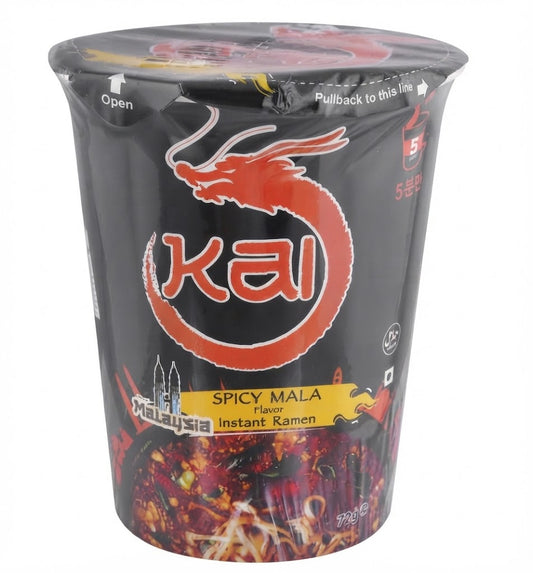 Kai Spicy Mala Instant Ramen Cup 72g