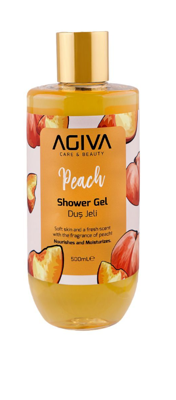 AGIVA Peach Shower Gel 500ml