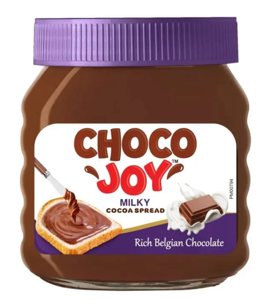 Choco Joy Milky Cocoa Spread Rich Belgian Chocolate 350g