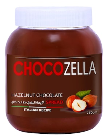 Chocozella Hazelnut Chocolate Spread 750g