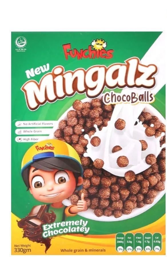 Funchies New Mingalz Choco Balls 330gm