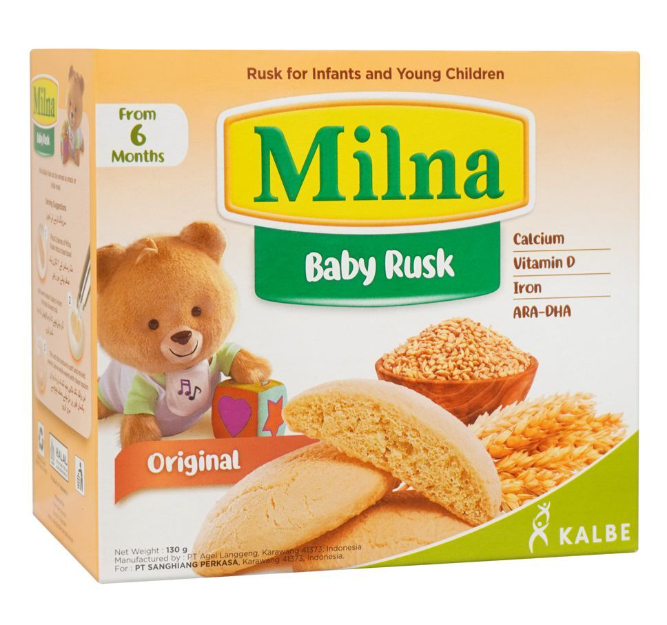 Milna Baby Rusk Original 130g
