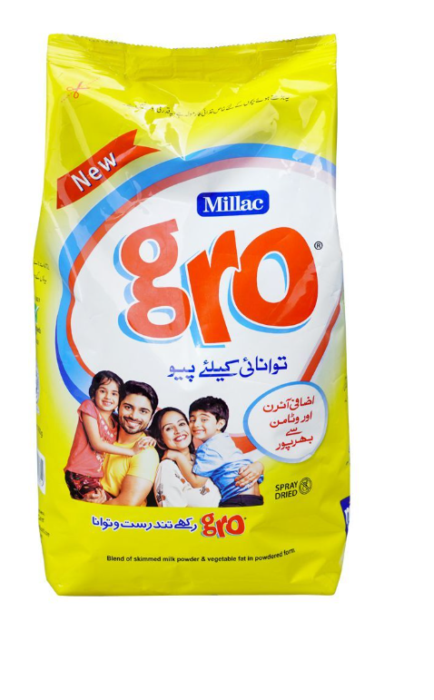 Millac Gro Milk Powder 900g
