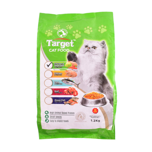 Target Cat Food – Chicken & Vegetable Adult – 1.2kg