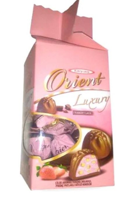 Tayas Orient Luxury Strawberry Filled Chocolate 150 g
