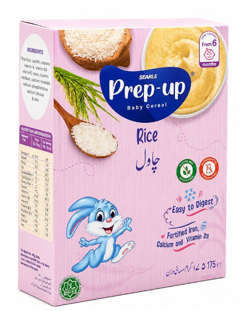 Searle Prep-Up Rice Baby Cereal 175g