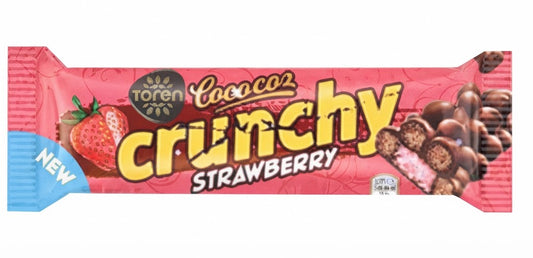 Toren Cococoz Crunchy Strawberry Chocolate Bar 32g