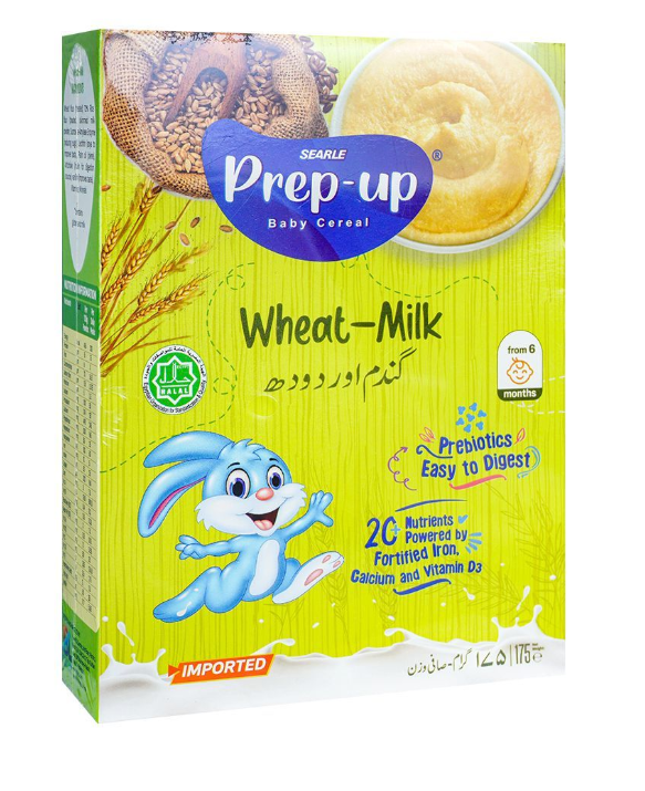 Searle Prep-Up Wheat-Milk Baby Cereal 175g