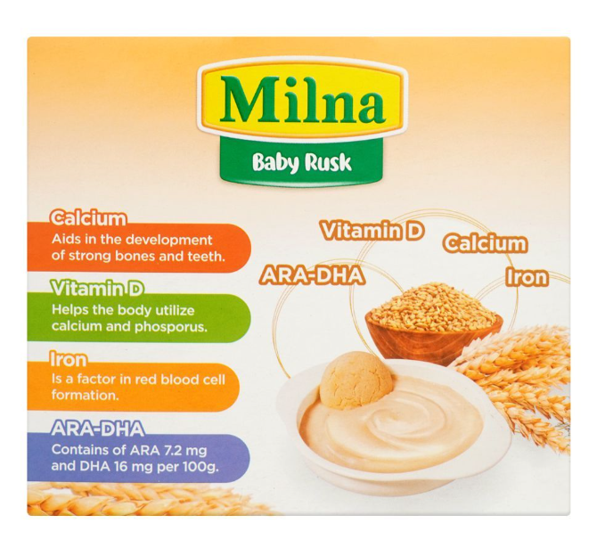 Milna Baby Rusk Original 130g