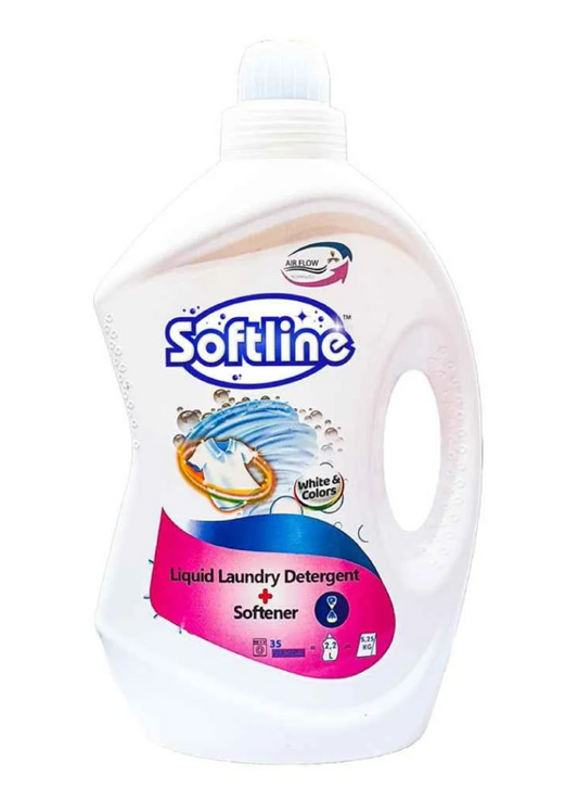 Softline Liquid Laundry Detergent + Softener 2.2L