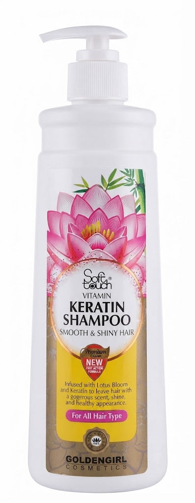 Soft Touch Vitamin Keratin Shampoo 500ml