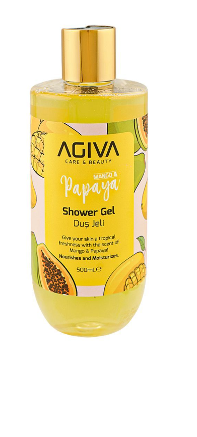 AGIVA Mango & Papaya Shower Gel 500ml