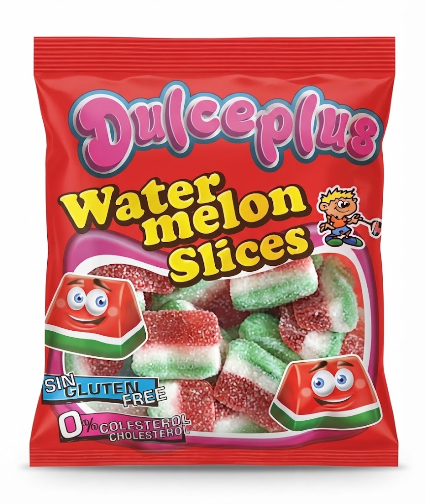 Dulceplus Watermelon Slices Candy
