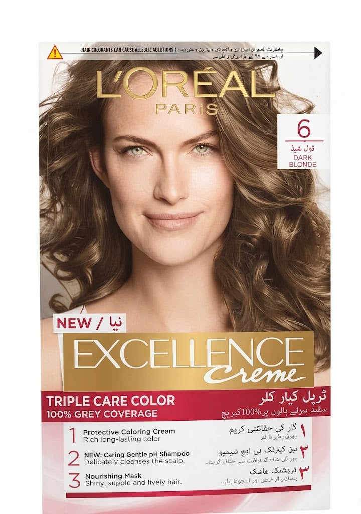 L'Oréal Paris Excellence Creme 6 Dark Blonde
