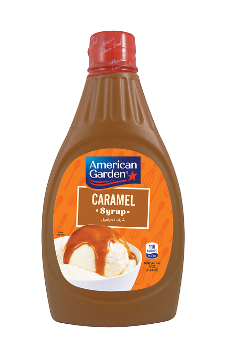 American Garden Caramel Syrup 680g