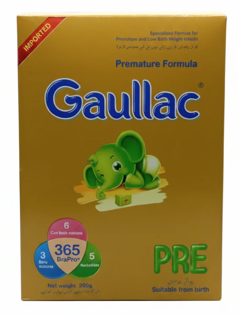 Gaullac Premature Formula Baby Milk Powder  PRE 200g