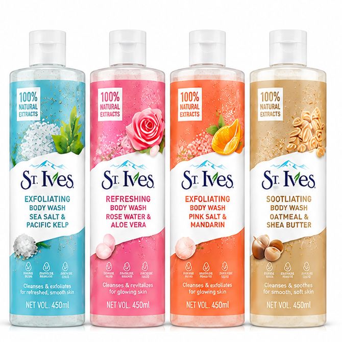 St. Ives Body Wash 450ml