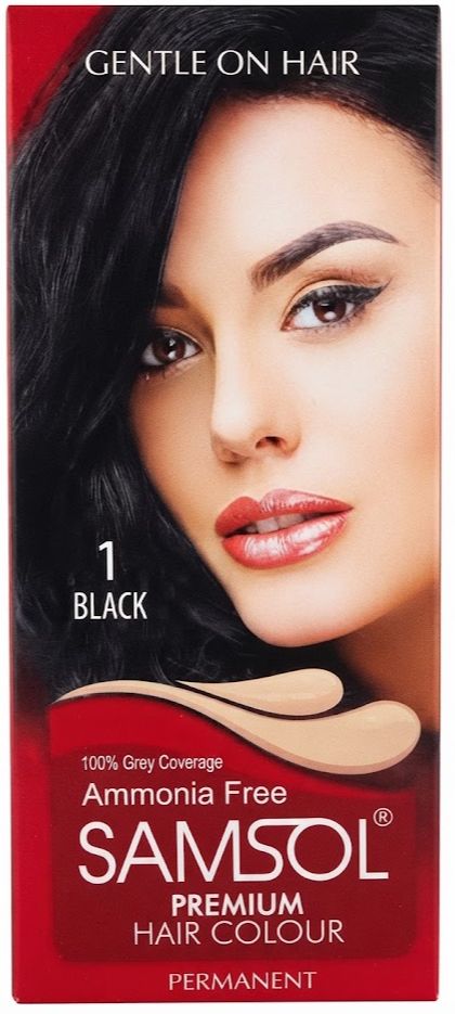 Samsol Premium Hair Colour 1 Black