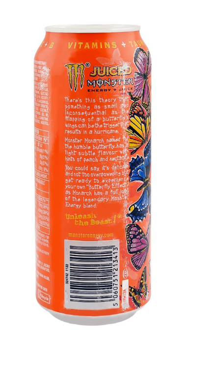 Monster Energy Juiced Monarch Peach Nectarine 500ml