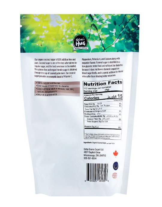 Nature's Hug Organic Coconut Sugar 300g