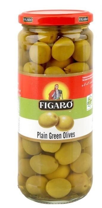 Figaro Plain Green Olives 200g