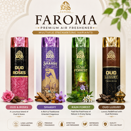 Faroma Air Freshener – Premium Fragrance