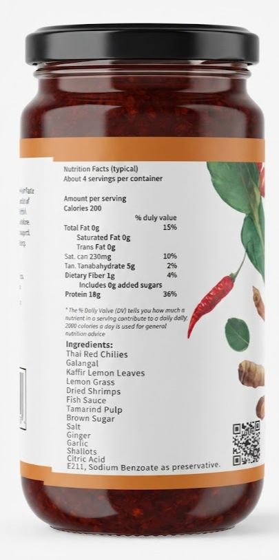 Azadeh's Cuisine Tom Yum Paste 340g