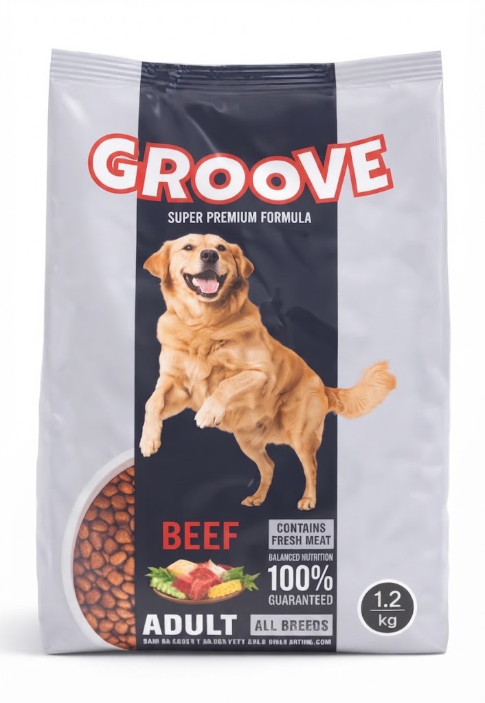 Groove Super Premium Dog Food 1.2kg
