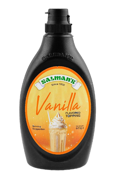 Salman's Vanilla Flavored Topping 623g