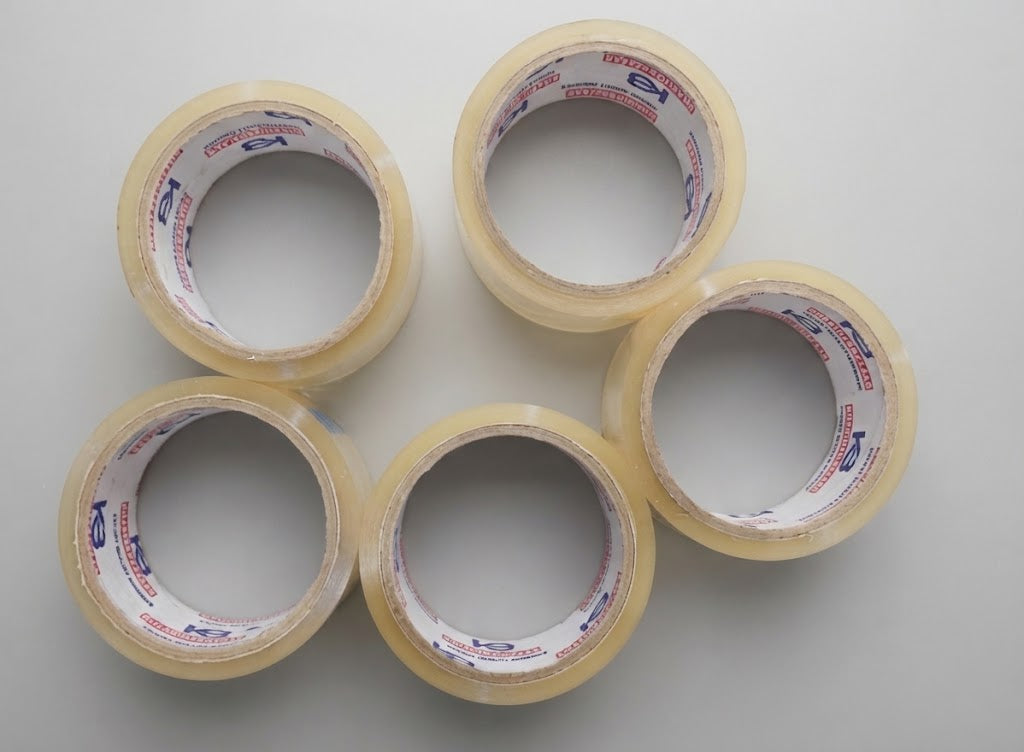 Packing Tape 2 Inch x 50 Yard (Pack of 5)