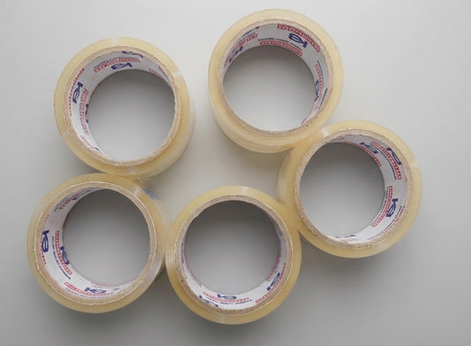 Packing Tape 2 Inch x 50 Yard (Pack of 5)