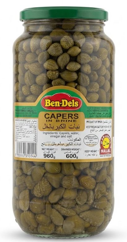 Ben-Dels Capers in Brine 960g