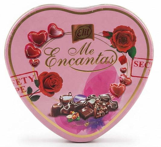 Elif Te Quiero Heart Shaped Chocolate Gift Box