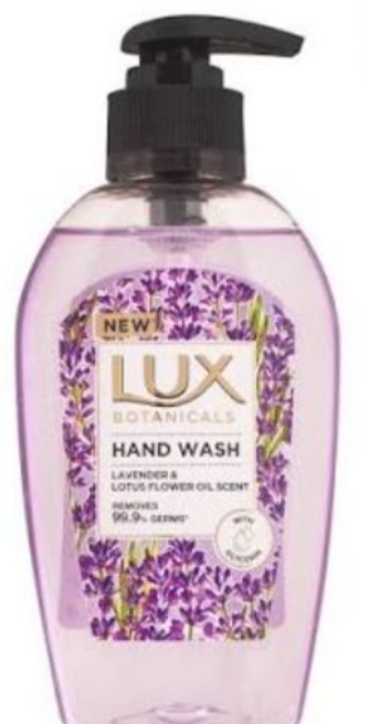 Lux Botanicals Hand Wash Lavender & Lotus Flower Oil 220ml