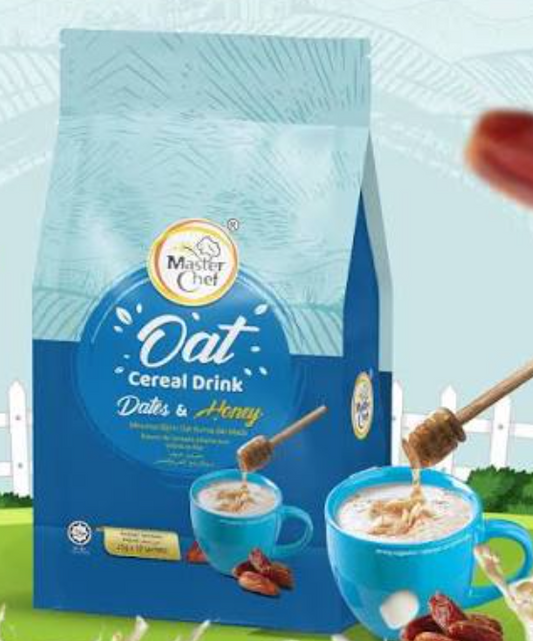 Master Chef Oat Cereal Drink Dates and Honey 476g