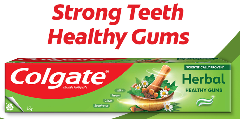 Colgate Herbal Toothpaste – Healthy Gums – 150g