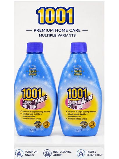 1001 Carpet Machine Solution – 500ml