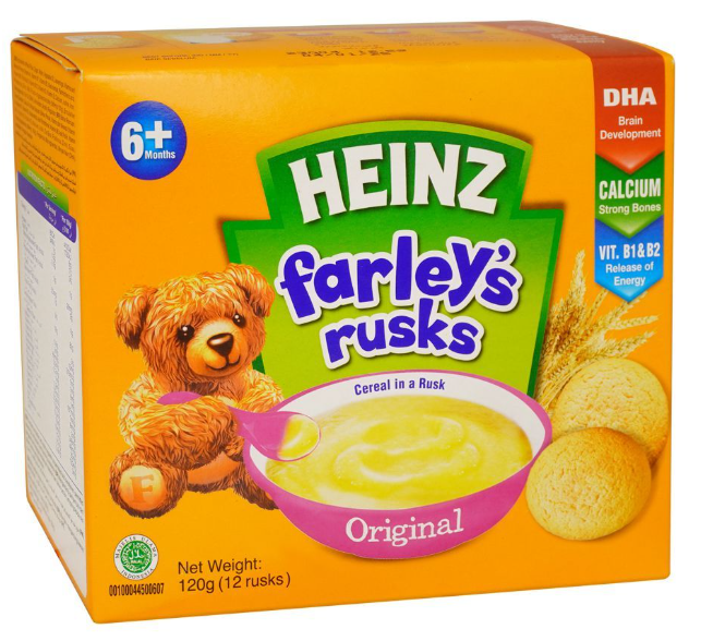 Heinz Farley's Rusks Original 120g